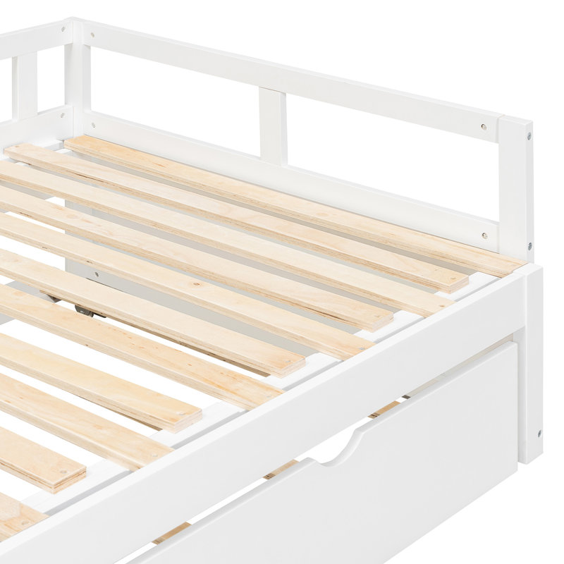 Extending Daybed With Trundle, White