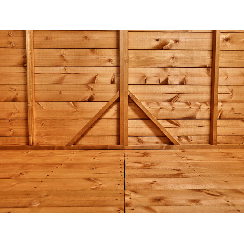 Powersheds Timber Tongue & Groove Windowless Pent Garden Shed