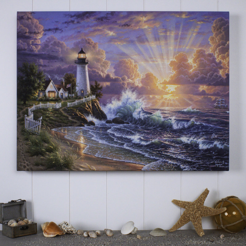 Light of Hope 18x24 Fully Illuminated ColorChange LED Print