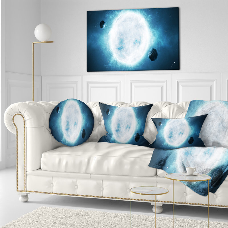 Large Star - Abstract Printed Throw Pillow