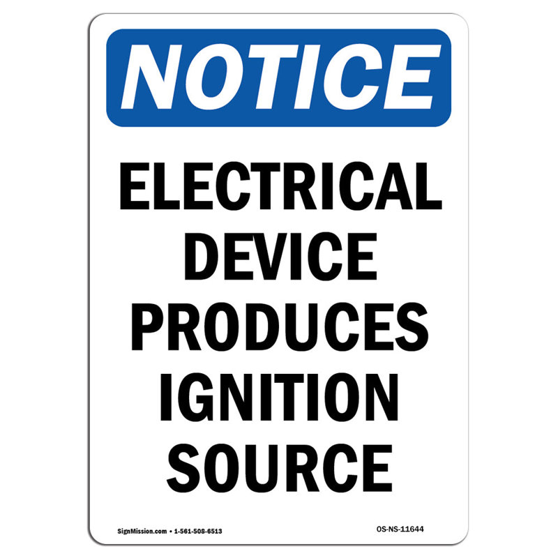 Un appareil électrique produit un signe d'allumage
