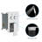 Dual Shower Head - 10 Inch Wall Mounted Square Shower System With Rough-In Valve