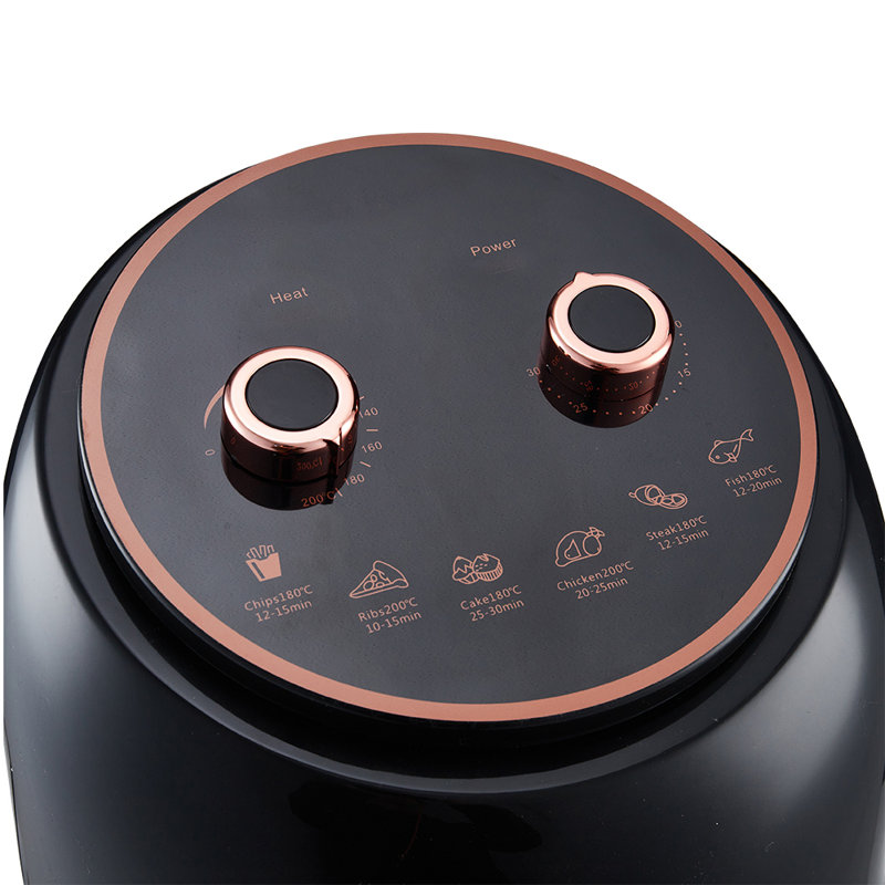 5.5l Black Air Fryer