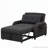 3 in 1 Pull Out Sleeper Sofa Chair with 2 Wing Table and USB Charge for Living Room-114119684
