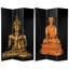 Buddha Art Canvas Folding Room Divider-1932079953