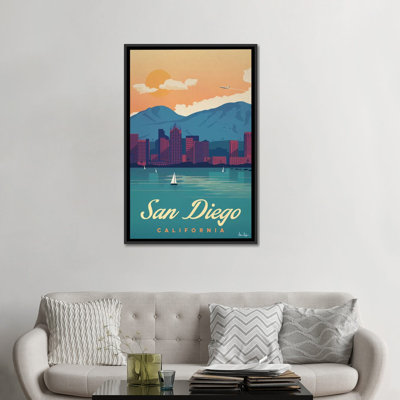 San Diego - impression d'art graphique