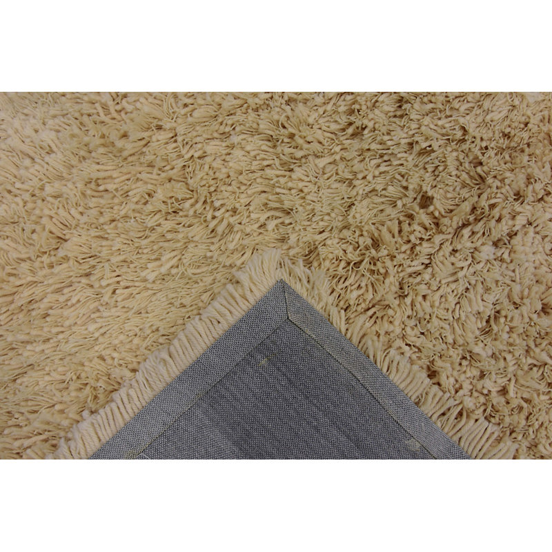 Cesar Solid Colour Hand Woven Area Rug, Rectangle 130 x 190cm