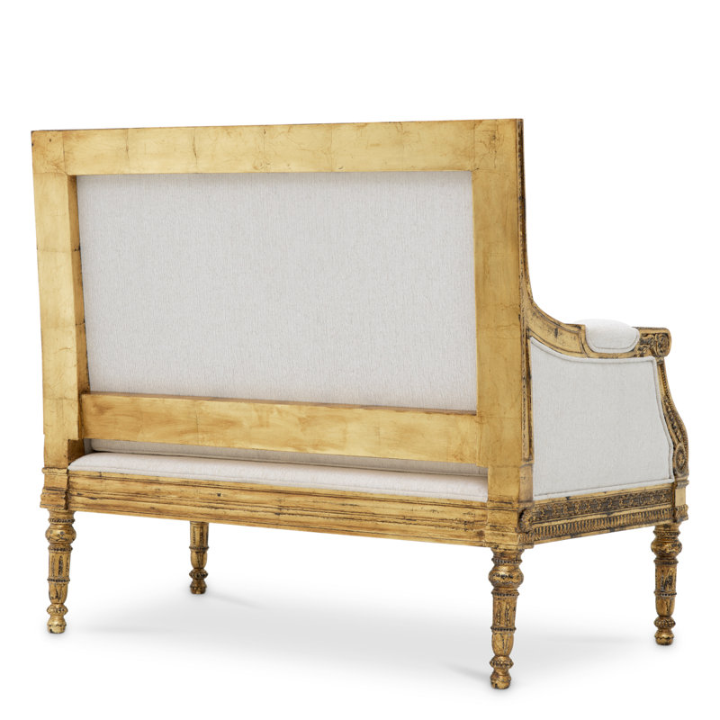 Georges Jacob Chair And A Half Chair with Ottoman