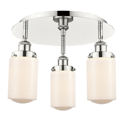 Erkson Glass Flush Mount
