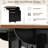 53.5''Farmhouse Kitchen Island With Power Outlet, Kitchen Storage Island With Drop Leaf, Spice Rack And Drawer, Rolling Kitchen Cart On Wheels, For Home, Kitchen And Dining Room, Black-677555597