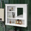 Armoire de toilette murale 32 po, 4 tablettes réglables pour le rangement au-dessus de la toilette et l'organisation des médicaments-121049819