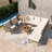 9-Piece Rattan Patio Conversation Set With Cushions-102797469