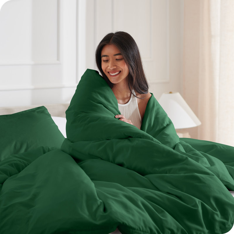 Ensemble de housse de couette en microfibre moderne et contemporain, Housse de couette simple / simple TG + 1 taie déc
