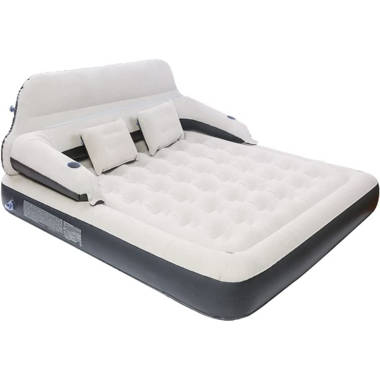 Bi-COMFER 14 Inch Air Mattress with Build-in Pump,Custom Cover