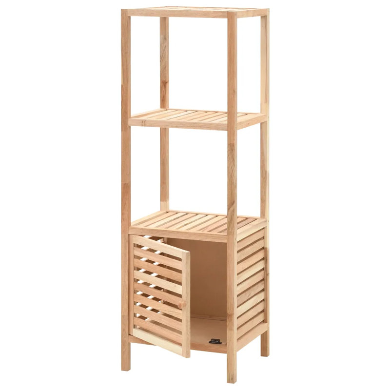 Solid Wood Bathroom Cabinet