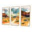 Marthella - Ensemble d'art mural Canyon-107192056-107192062
