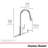 American Standard Raviv Pull Down Kitchen Faucet with and with Soap Dispenser-63798911