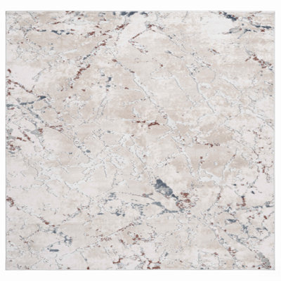 6X9 Multi / Contemporary Area Rug