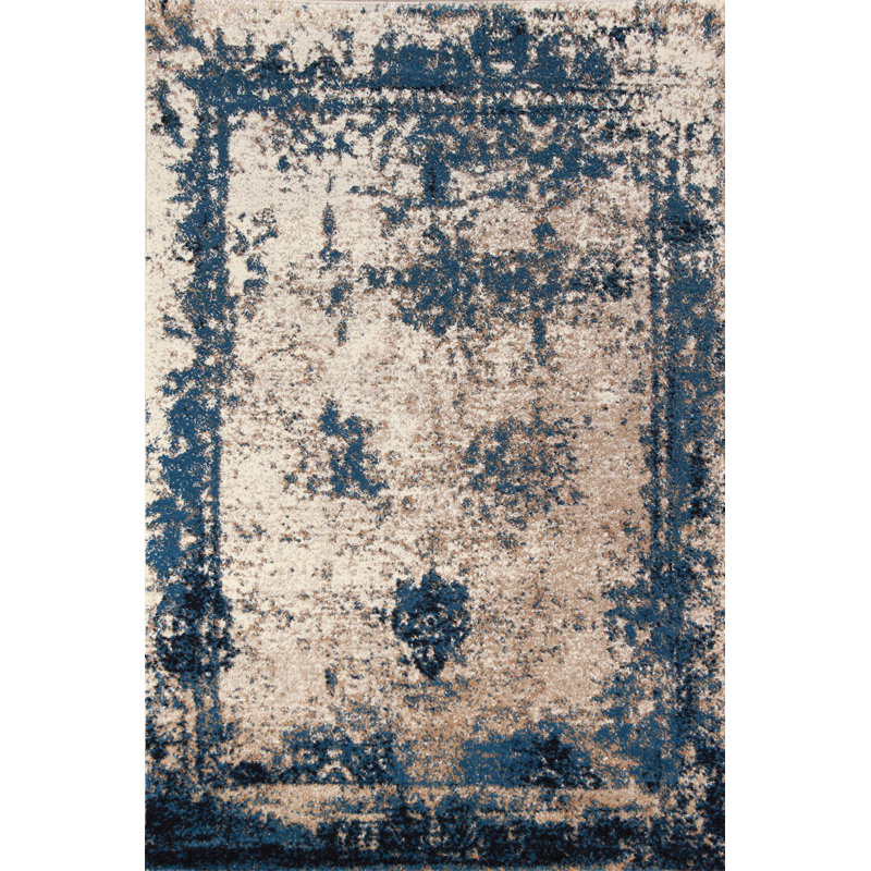 Transitional Oriental Rug 4x6