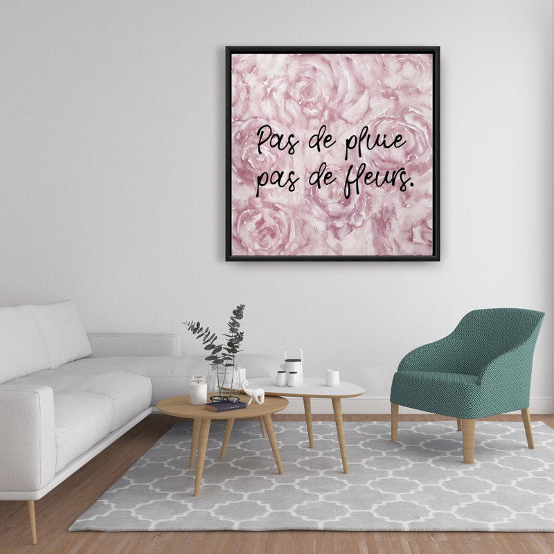 " Pas De Pluie Pas De Fleurs "