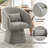 Upholstered Swivel Barrel Dining Chairs-671519497