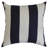 Striped Cotton Reversible Throw Pillow-13760563-71513573
