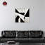 «Cubos Abstracts Canvas», art abstrait noir et blanc par Notoriart-104452508-112213631