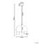 1 - Light Natural Novelty Pendant