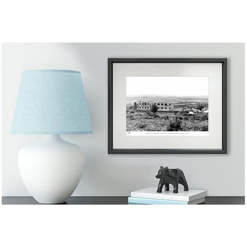 Shaugh Prior, View Of Plymouth Sound C1960 by Francis Frith - Single Picture Frame Print, 60cm H x 80cm W x 2.3cm D