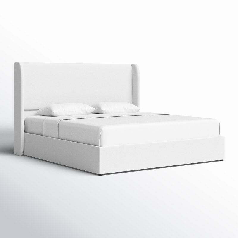 Wade Logan® Brooklinn Upholstered Platform Storage Bed & Reviews | Wayfair