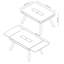 Reba Extendable Dining Table-25294159