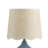 21" Ceramic Table Lamp With Oatmeal Shade-443480009