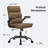 Mid-Back Swivel Task Chair with Arms-498340018