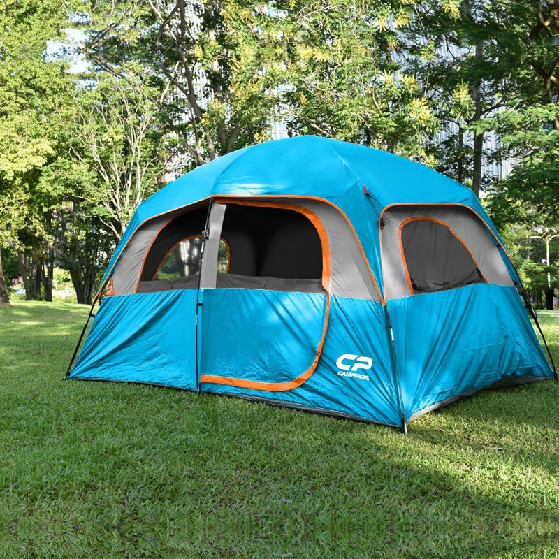 Tente pour 6 personnes, Bleu ciel