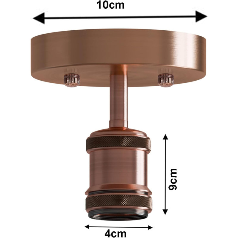 Semi Flush Mount, Satin Nickel