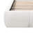 Minimalist Modern Bouclé Upholstered Platform Bed with Rounded Cloud Silhouette-123862949