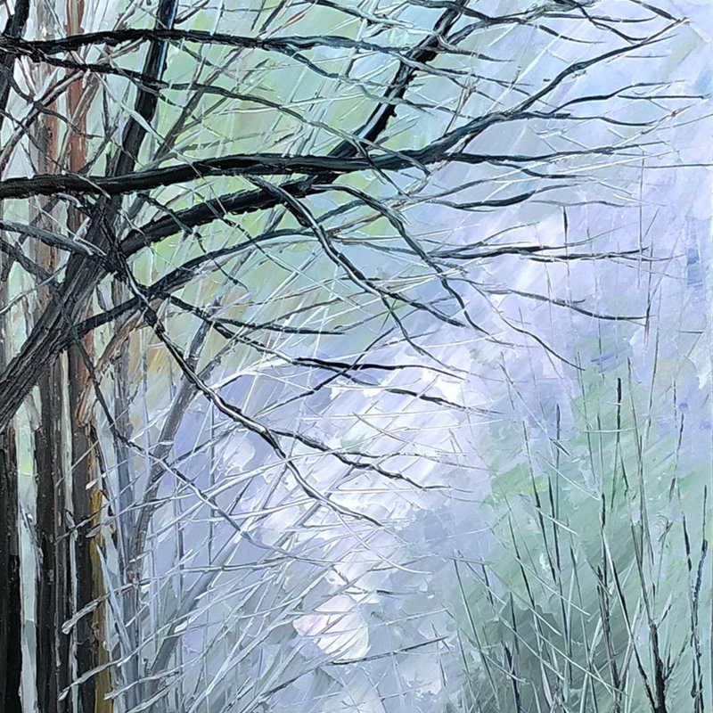 " Winter Park Boulevard " Painting Print