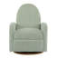 Fauteuil inclinable et pivotant 360 ° - vert clair-2096265925