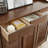 Modern Nut-Brown Solid Wood Shoe Storage