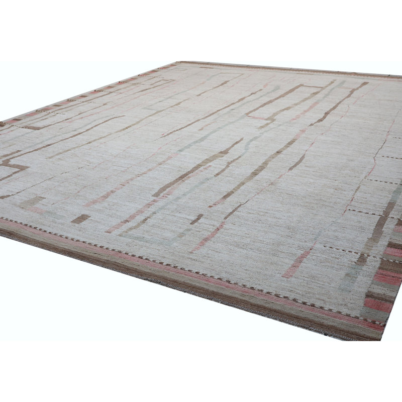 Tapis multicolore de haute qualité noué à la main