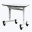 Trapezoid Metal 30'' h x 29'' w Adjustable Standing Desk