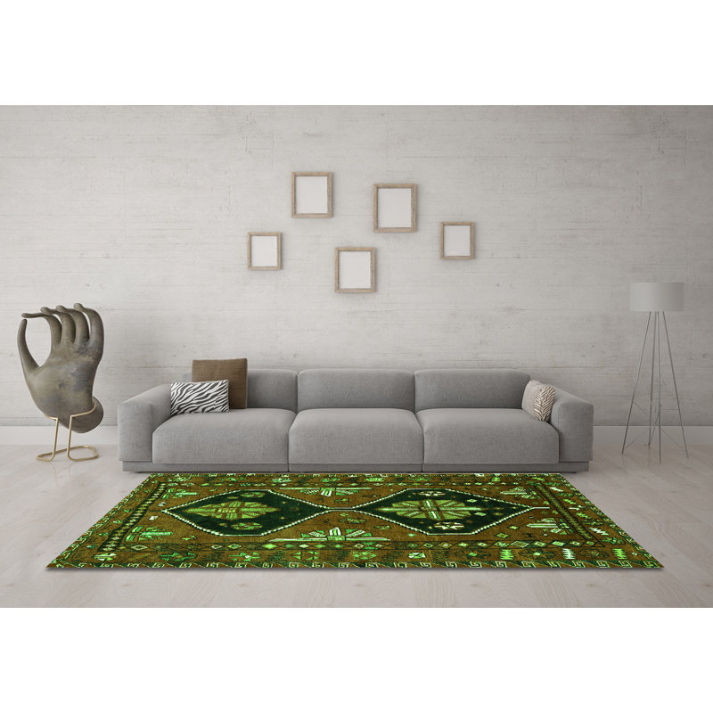 Performance Oriental Indoor Rug, Square 3'