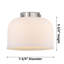 Shauna Bell 8" 1 Light 8" Sconce With Swivel Arm-75002103-75002111-75002106