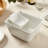 Denmark Tools for Cooks Rectangular Ceramic Chip and Dip Set