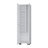 Kingnston Utility Storage Cabinet for Brooms, Cleaning Supplies, and Household Organization – White-1170127547