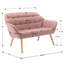 Canapé à accoudoirs carrés 48,75 po Lisander-87920298