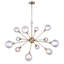 Lustre sphérique spoutnik à 12 lumières Zelie