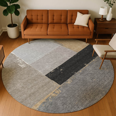 Machine Washable Indoor/Outdoor Chantille ACN2511 Modern Rug