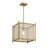 Stinnett 1-Light Pendant in Warm Brass