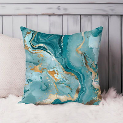 Abstract Crystal Marble Agate Geode II Modern